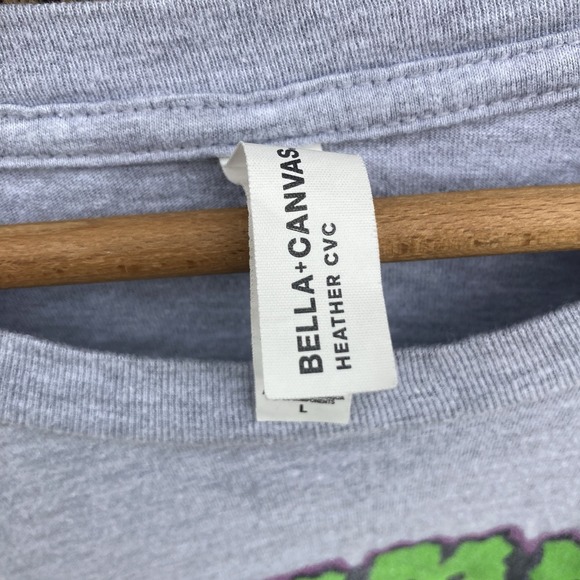 The Camps Band Men's Large Long Sleeve Gray T-Shirt Psychobilly Punk Music Tee - Picture 2 of 6